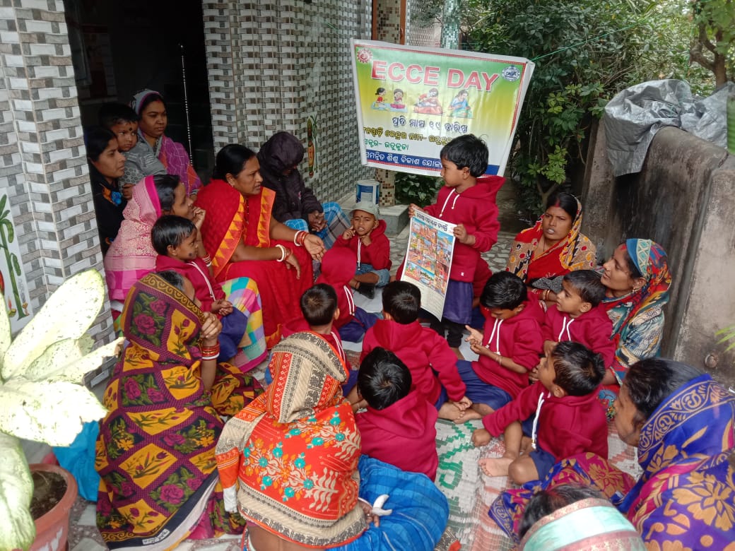 ChandbaliI's tweet photo. Observation of #ECCEDAY on 19th of every month to stimulate the involvement of parents, grandparents and family members about the early childhood care and education . @DM_Bhadrak @BhadrakDswo @DPC_Bhadrak https://t.co/tuOap1Ndu3