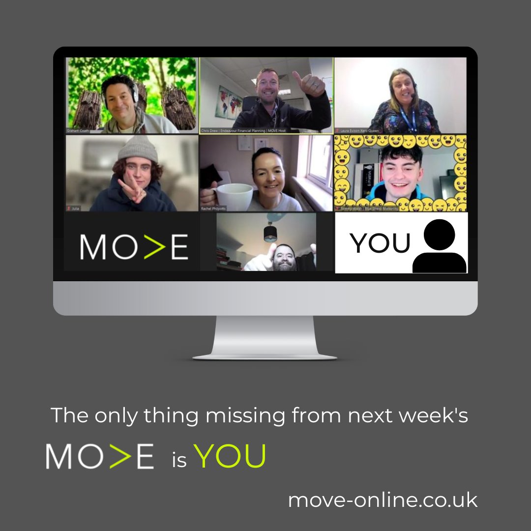 MOVE__community's tweet photo. MOVE is your business support community!
Each week at different times people from the community get together to ask the questions that they need answers for to help move their business forward.
https://t.co/vWhUOVdi4p
#MoveOnline #BusinessCommunity #BusinessGrowth https://t.co/3naojMAawX
