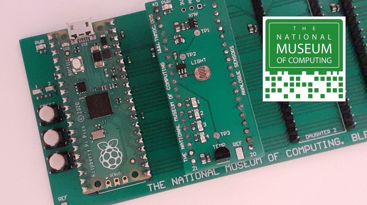 tnmoc's tweet photo. 28th January -This workshop will give you hands-on knowledge and ideas for the Raspberry Pi Pico RP2040 for analogue sensors. You will be writing MicroPython code for using analogue temperature and light https://t.co/zMO2HzavoV: https://t.co/H2yU5Rx0WN https://t.co/xUkE9jtY2y https://t.co/Ee9BNfeKAW