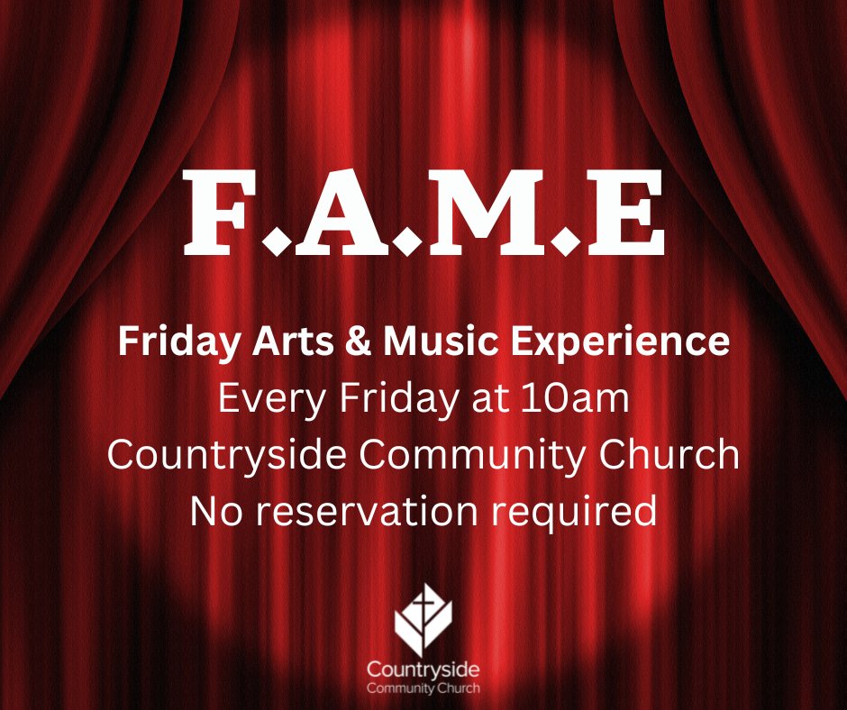 Make some art and meaningful connections during our Friday Arts &amp; Music Experience on Fridays! No registration is required and all are welcome!