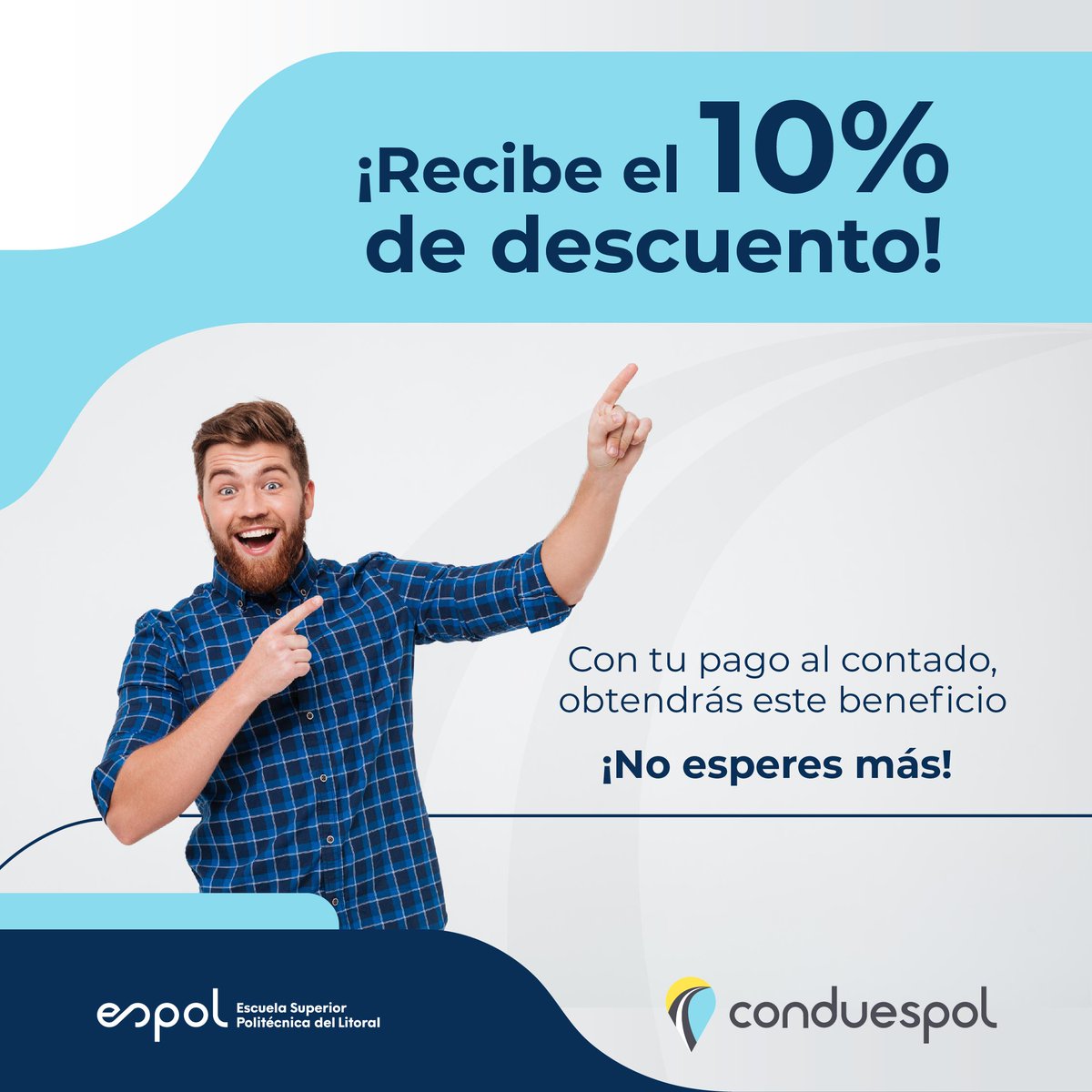 conduespolep's tweet photo. ¡Obtén ahora el 10% de descuento pagando al contado! 🫵😎

Recuerda que actualmente puedes matricularte con 💲55 para obtener tu licencia Tipo C y C1.

 ¡Escríbenos! 👉 https://t.co/zzUSMIthCN https://t.co/AO7GareOya