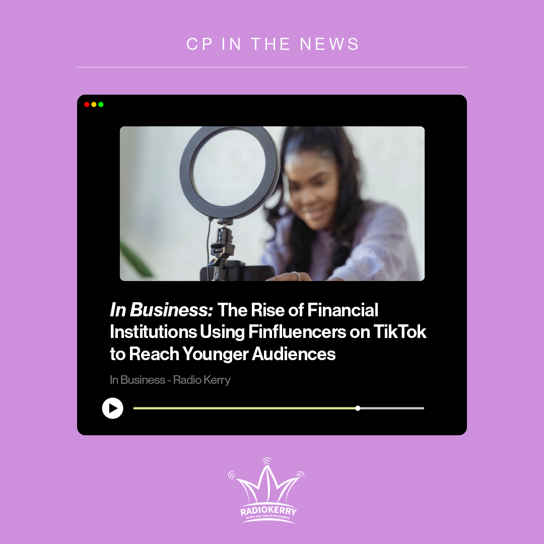 #finfluencers are on the rise 💸Get our take via <a href="/radiokerry/">Radio Kerry</a>: bit.ly/3CWGMVu #TikTok #finance