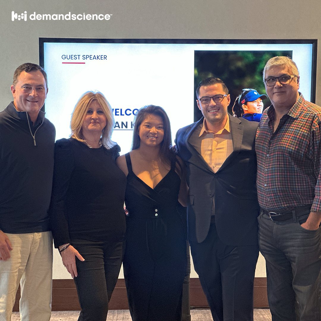 We were honored to be joined by LPGA pro Megan Khang at our executive meeting in Boston this week!🏌️‍♀️