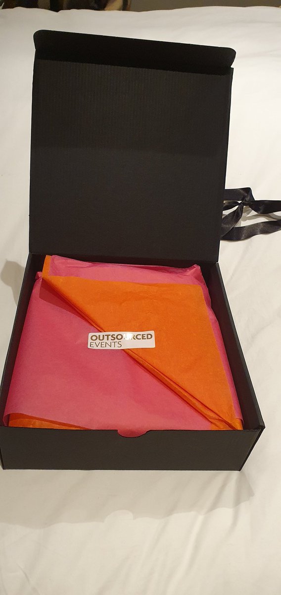 DebsJowett's tweet photo. It's our @outsourcedchat 2023 kick off and away day. Richmond Harbour Hotel is gorgeous. We found a little gift from the directors in our rooms! #eventprofs #outsourcedevents #saleskickoff #awesomeTeam https://t.co/eWpmprSNaK
