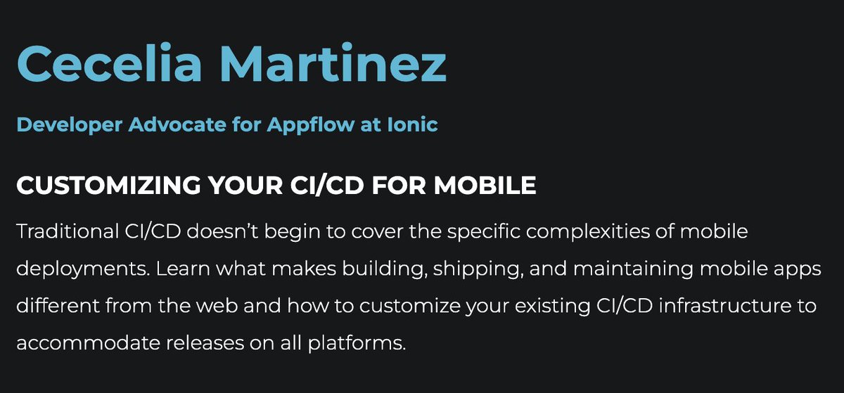 Excited to be joining #TheDEVOPSConference to share my talk on Customizing Your CI/CD for Mobile!

The virtual event is March 22-23 and free to attend. Register at the link below 👇