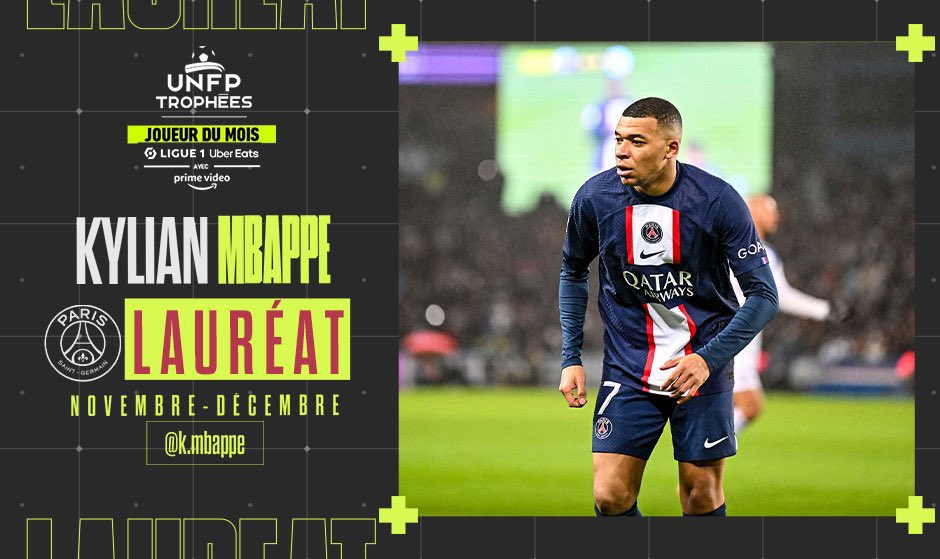 Mbappe LIGUE 1 POTM 😳