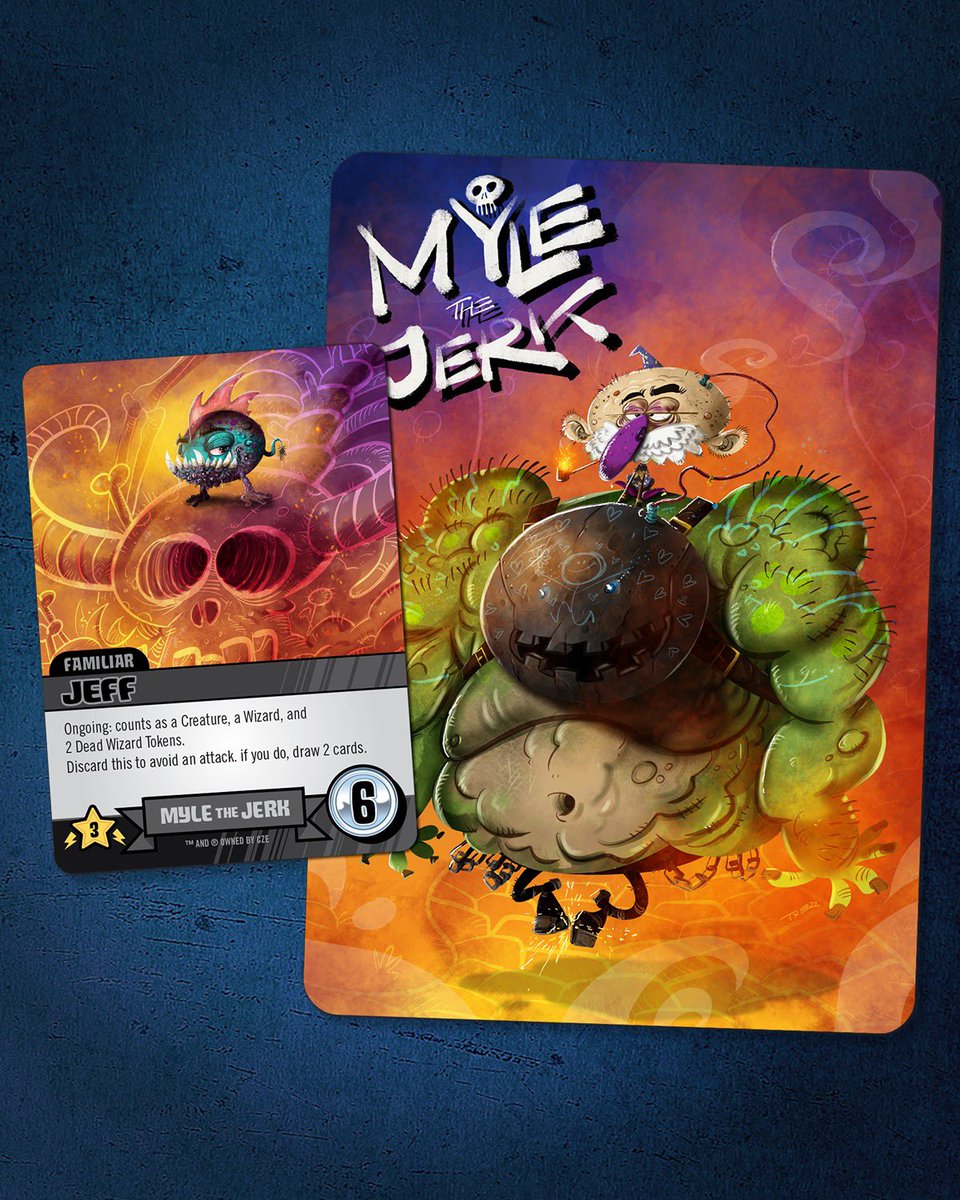 Cryptozoic's tweet photo. ✅ STRETCH GOALS UNLOCKED! 
Thanks to the huge support from fans, the Epic Spell Wars: ANNIHILAGEDDON 3 Kickstarter is on FIRE, which means lots of stretch goals! Check out these Kickstarter Exclusive cards from world-famous guest artist the Mico!

🔥 https://t.co/OHLuymXG4w 🔥 https://t.co/hemoJJS8HD