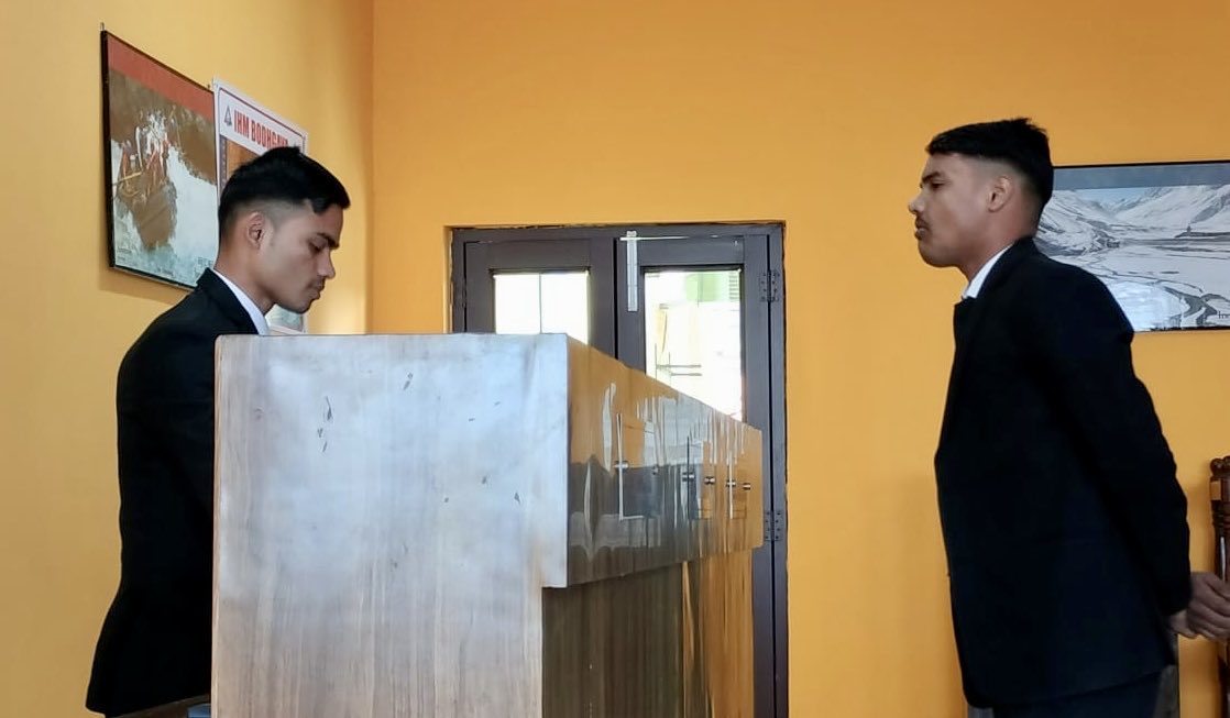 ihmbodhgaya's tweet photo. #FrontOfficePractical #FrontOffice❤️ #Reception #FrontDesk #IHMBodhgaya #IHM #HotelManagement #Courses #Degree #Diploma #Gayadiaries #Bodhgayadairies #Bodhgaya #Gaya #Tourism #ManagementCollege https://t.co/yueOdtUMYw