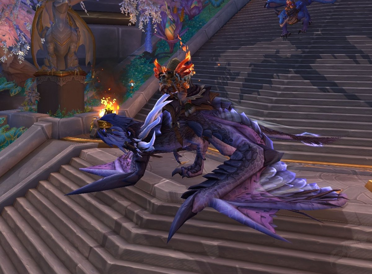 Wowhead's tweet photo. Players have discovered that the Dragonriding Proto-Drake Raszageth transformation is available from LFR. 

#Dragonflight #Warcraft

https://t.co/YnIVwO9gVz https://t.co/ExgqdJpMSn