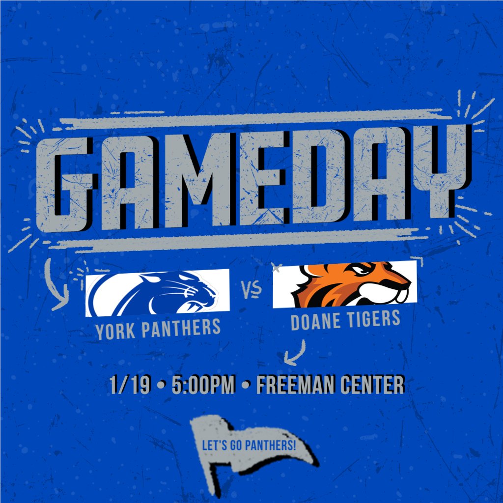YUPanthersWBB's tweet photo. Game Day!!
Our JV take on Doane University tonight in the Freeman! Tip-off is at 5:00pm! Come out and cheer on the Panthers! #YorkUniversityNE #BelieveInYU https://t.co/DvIpJOvwjQ