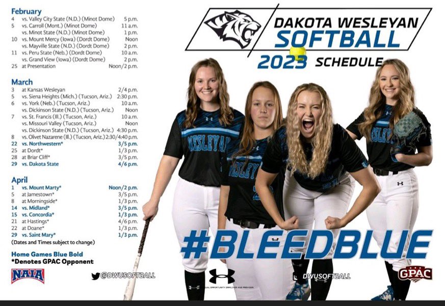 ‼️16 DAYS TILL GAMEDAY‼️

Let’s rock 2023. 

#DWUSoftball | #RollTige