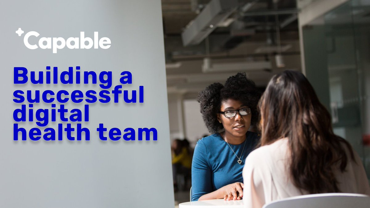 We’ve been there and we know recruiting in the digital health space has its own unique challenges. Read our blog post to learn strategies from Capable’s very own talent acquisition expert: capablehealth.com/blog/building-…
