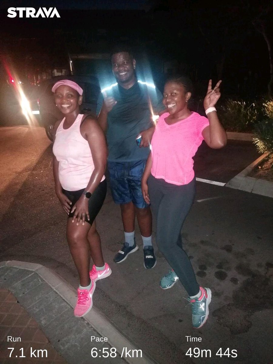 Checked in with team The Parks
#RunningWithTumiSole
#WeeklyGoals✅