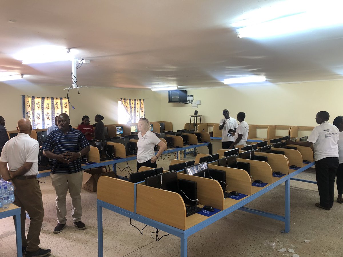 maxwellkayesi's tweet photo. Led by the Board chair, The Thika Alumni Trust shall continue to support schools in pedagogical integration of ICT while preparing the Kenyan child for the future of work with technology. Next stop Nakuru and Nyandarua counties stay tuned. #iTOYAInitiative #ICT4education https://t.co/DelkIMkbsT