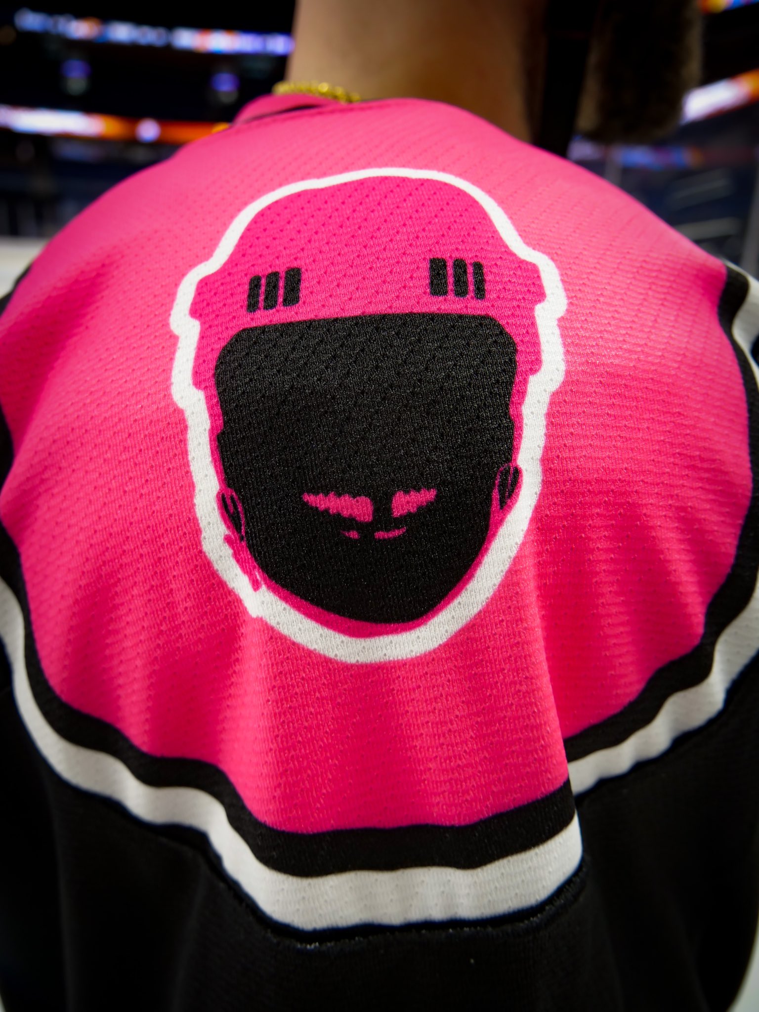 Pink Whitney Authentic Hockey Jersey - Spittin Chiclets Jerseys