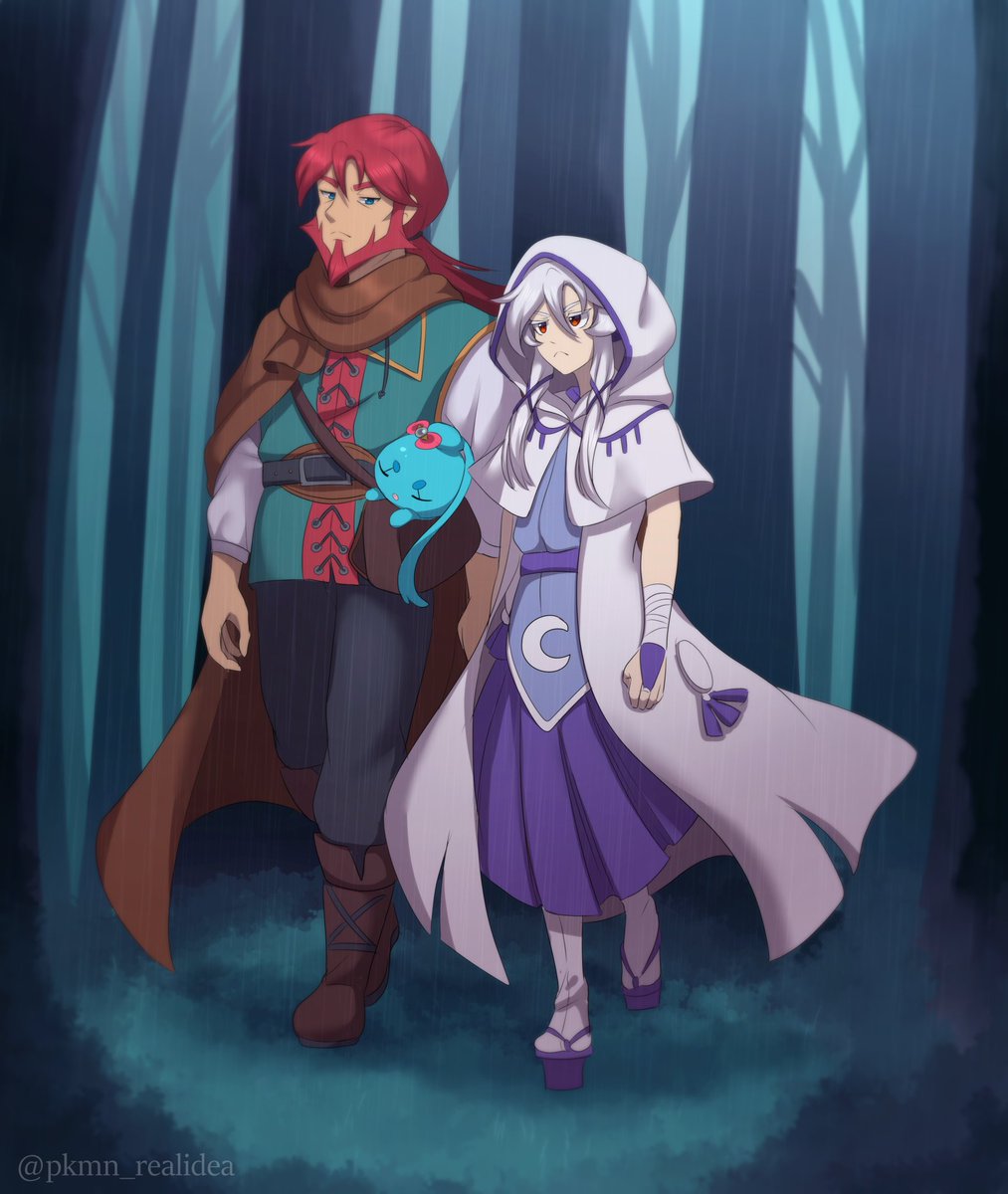 Muy contenta con lo que hay de juego ahora mismo, he pasado la mayor parte tecnica que me tenia bastante quemada y estoy con mapas y eventos
Dibujo de los personajes porque les tengo mucho cariño💙