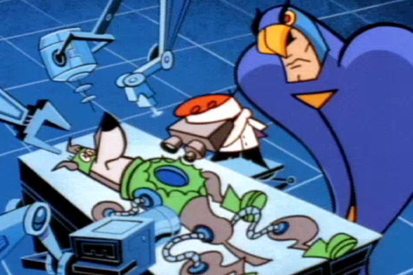 BUGS__LlFE's tweet photo. “ I have met Blue Falcon, in fact, I helped fix his canine sidekick/pet, Dynomutt! ” https://t.co/HDxJ2fp6n7