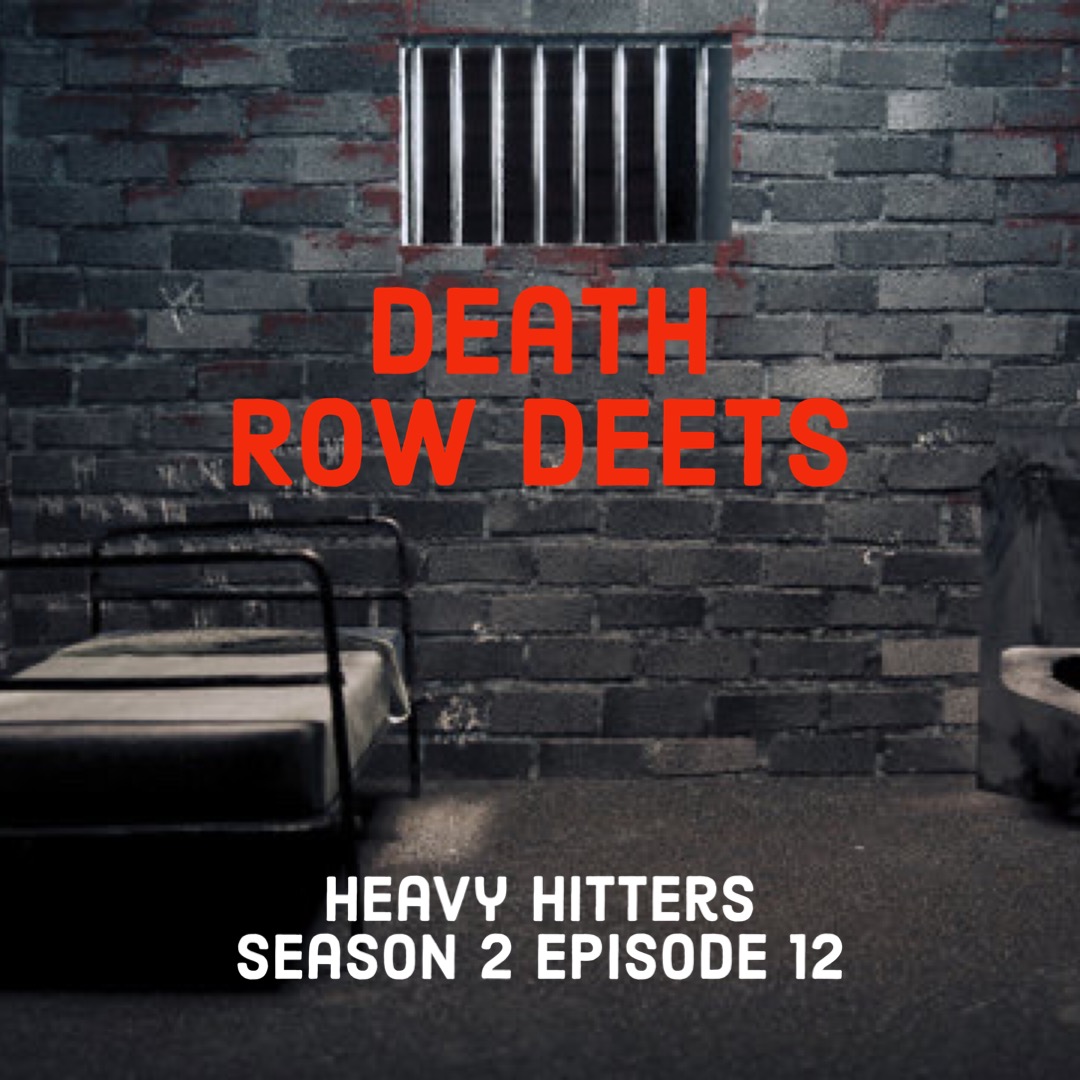 Check out this week's episode where Kenz tells us all about death row. Available wherever you typically stream Heavy Hitters!
