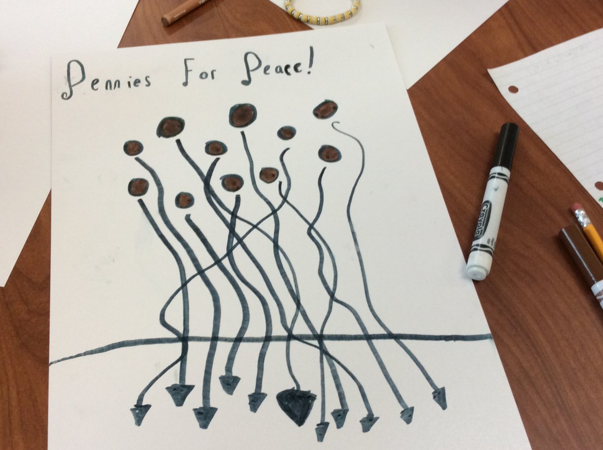 LkwdService's tweet photo. Supporting The Ukraine, and collecting "Pennies for Peace" all month long. Help us fill the bucket in our school hallway with loose change for The Ukraine. @LkwdLincoln @LkwdSchools https://t.co/EUXOh7pDWe