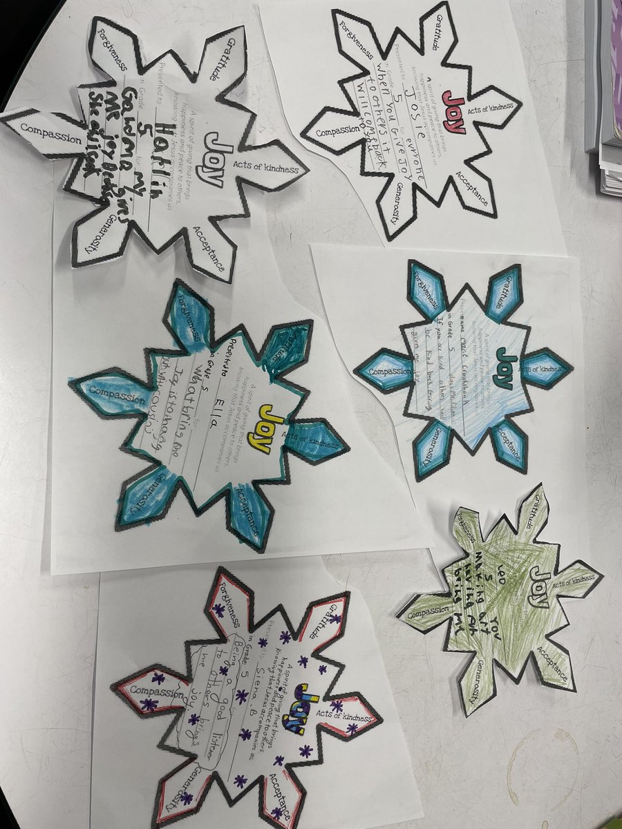 SeanRousselle's tweet photo. Today my G5s and I had a great conversation about Joy and what brings us Joy! I was amazed at their awesome answers and wisdom! 👍 @StJeromeOCSB #JERPride #OCSBJoy https://t.co/k9xiseW0oE