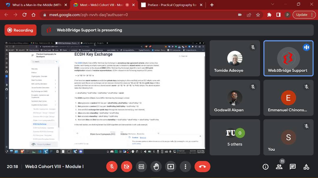 Ir0nside1's tweet photo. There's a lot of things working under the hood that powers the blockchain. It's not only a chain of blocks. 
Taking the web3 developer cohort at @Web3Bridge and it's been a very exciting and enlightening experience so far. Looking forward to learning more

#Web3 #blockchain https://t.co/Qbu4LMQIE8