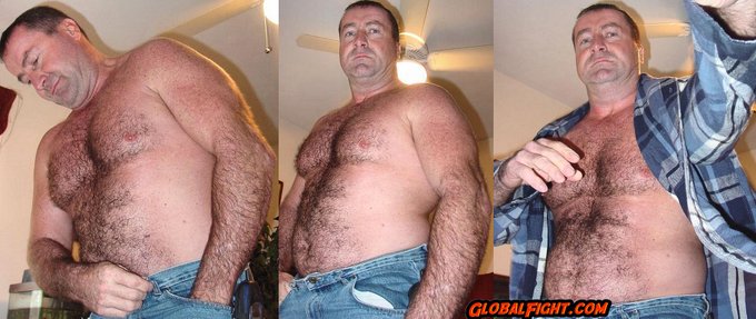 Musclebear Dad Dressing VIEW THE VIDEO on my page https://t.co/QKEcgu2X98  --  #musclebearvideo #sexyoldermen