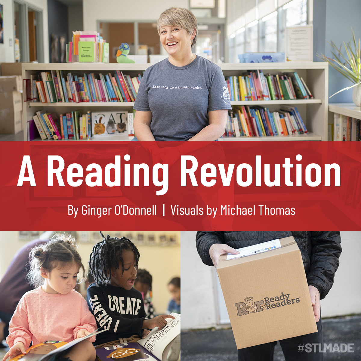 theSTL (@in_thestl) on Twitter photo NEW STORY 📖 For over 25 years, <a href="/ReadyReadersStL/">Ready Readers</a> has helped advance social and racial equity in St. Louis by bolstering literacy education for preschoolers in low-income communities. bit.ly/3GT7jnN
🖋: <a href="/gingerodeezy/">Ginger</a> 📷: <a href="/miketphotog/">Michael B. Thomas</a> #STLMade NEW STORY 📖 For over 25 years, <a href="/ReadyReadersStL/">Ready Readers</a> has helped advance social and racial equity in St. Louis by bolstering literacy education for preschoolers in low-income communities. bit.ly/3GT7jnN
🖋: <a href="/gingerodeezy/">Ginger</a> 📷: <a href="/miketphotog/">Michael B. Thomas</a> #STLMade