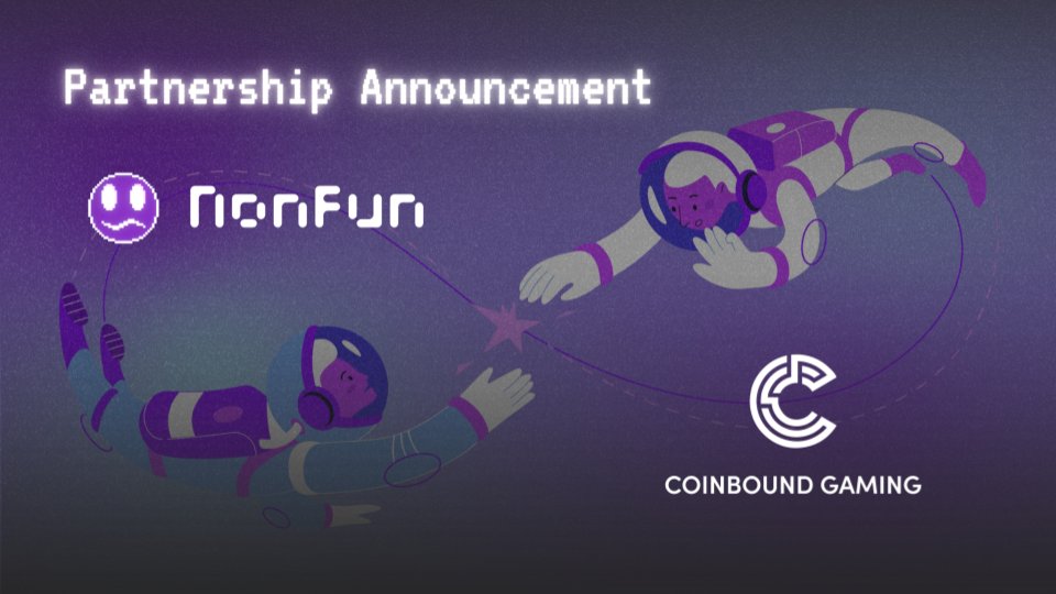 NonFun_'s tweet photo. 📣@coinboundgaming🤝#NonFun 🕹️
PARTNERSHIP ANNOUNCEMENT
expanding the #blockchain #marketing
solutions of the #NonFunNetwork
w/ SEO, Paid Ads, Community Mgmt,
Influencer Relation, Twitter Mgmt, & more!
https://t.co/pQFVnBr3IL x #Coinbound=🚀
#web3 #gaming #BlockchainGaming https://t.co/6ClpfENahf