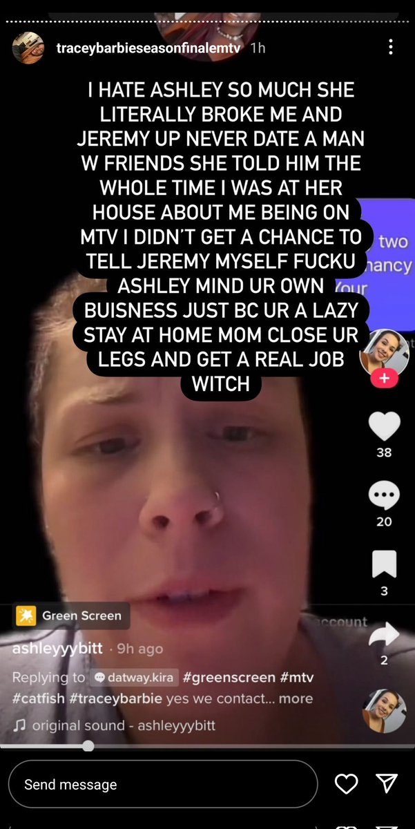 CAPRIC0RN113's tweet photo. #TraceyBarbie deleted her Instagram rants from this morning. If you missed it... https://t.co/KVRciatvmD