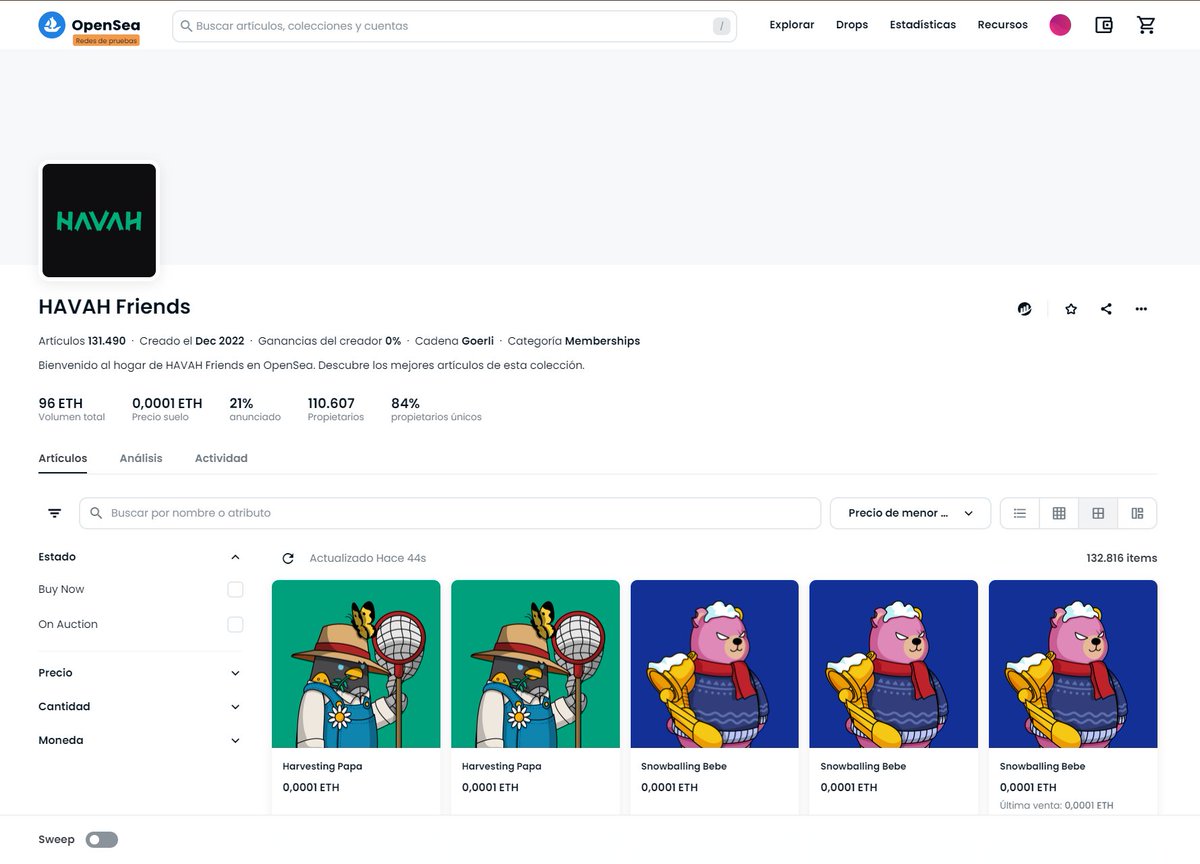 tesnet en curso... <a href="/HAVAHofficial/">HAVAH</a>