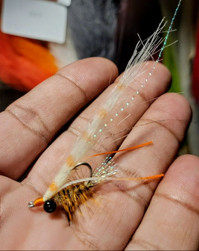 Saltwateronfly's tweet photo. Cool Shrimp
@skinnyshrimpflies
Macaco
#permit #tarpon #bonefish #bonefishonfly #bonefishflyfishing #onfly #flytyingjunkie #flytying #flytyingporn #flyart #flytyingbench #flyfishing https://t.co/AWoxBQMgUC