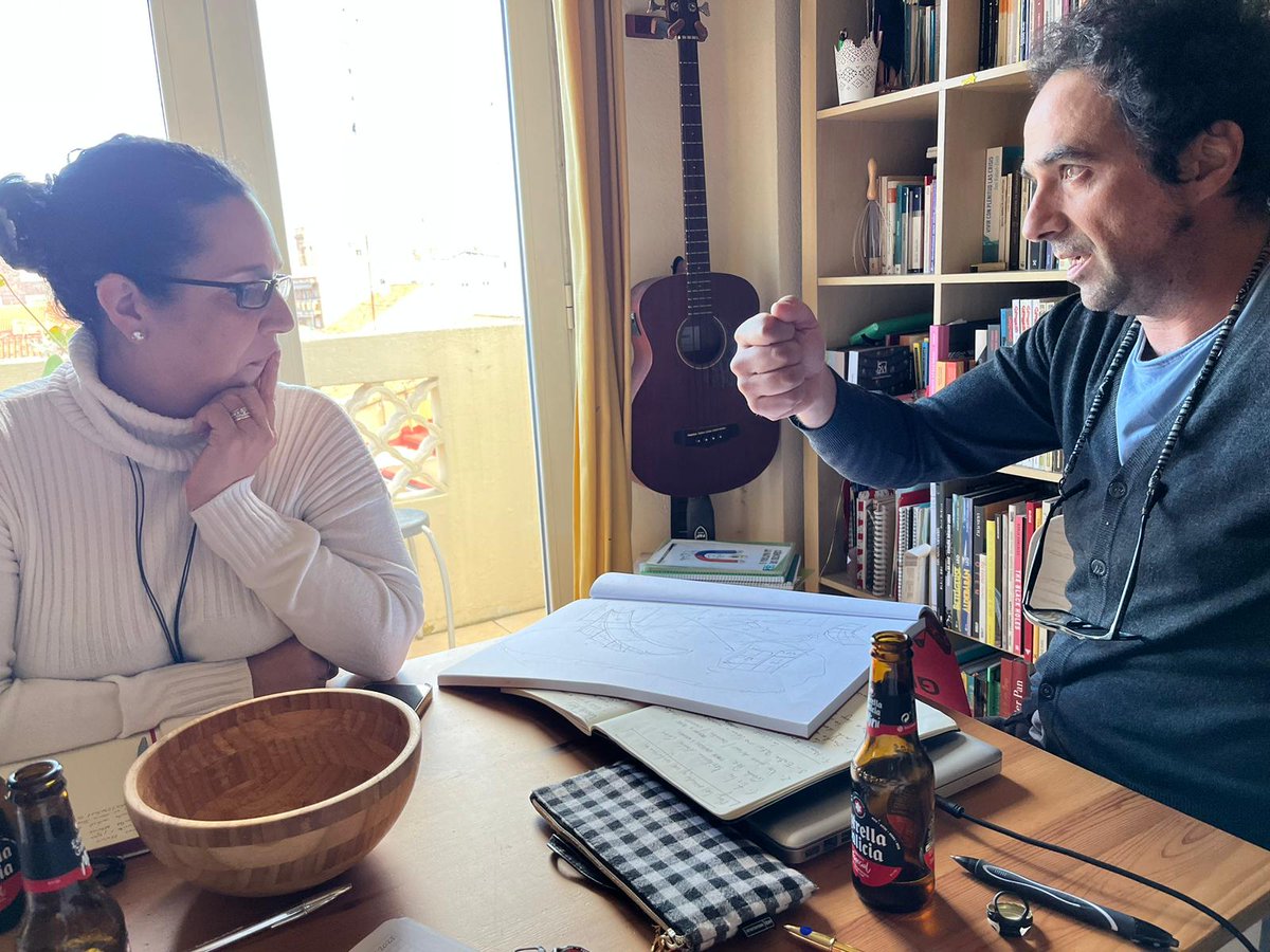 Salimos flotando de la reunión con Xavo y María, de <a href="/LaTetaCalva/">LA TETA CALVA</a> (y no es por las cervecitas, sino por el entusiasmo). Nuestro #PeterPan sigue creciendo, aunque él no quiera. ¡Seguimos! ✨

<a href="/TeatreEscalante/">Escalante</a> #LaMaR #LaTetaCalva