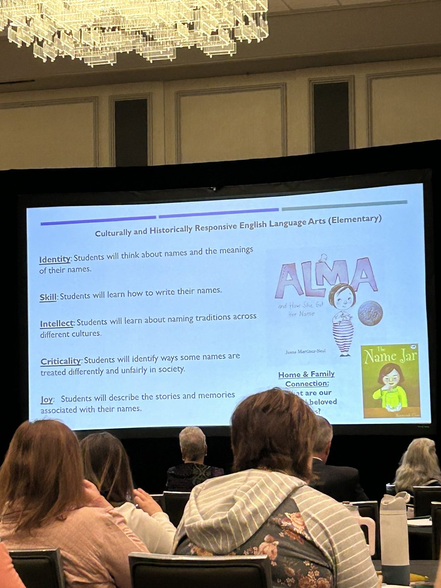 MsBostonsRoom's tweet photo. Thank you @GholdyM for sharing your insights about cultivating joy in a culturally and historically responsive way! I look forward to trying your ideas with a read aloud and sharing your ideas with other educators! #23LitCon https://t.co/8QT5PsTwpL