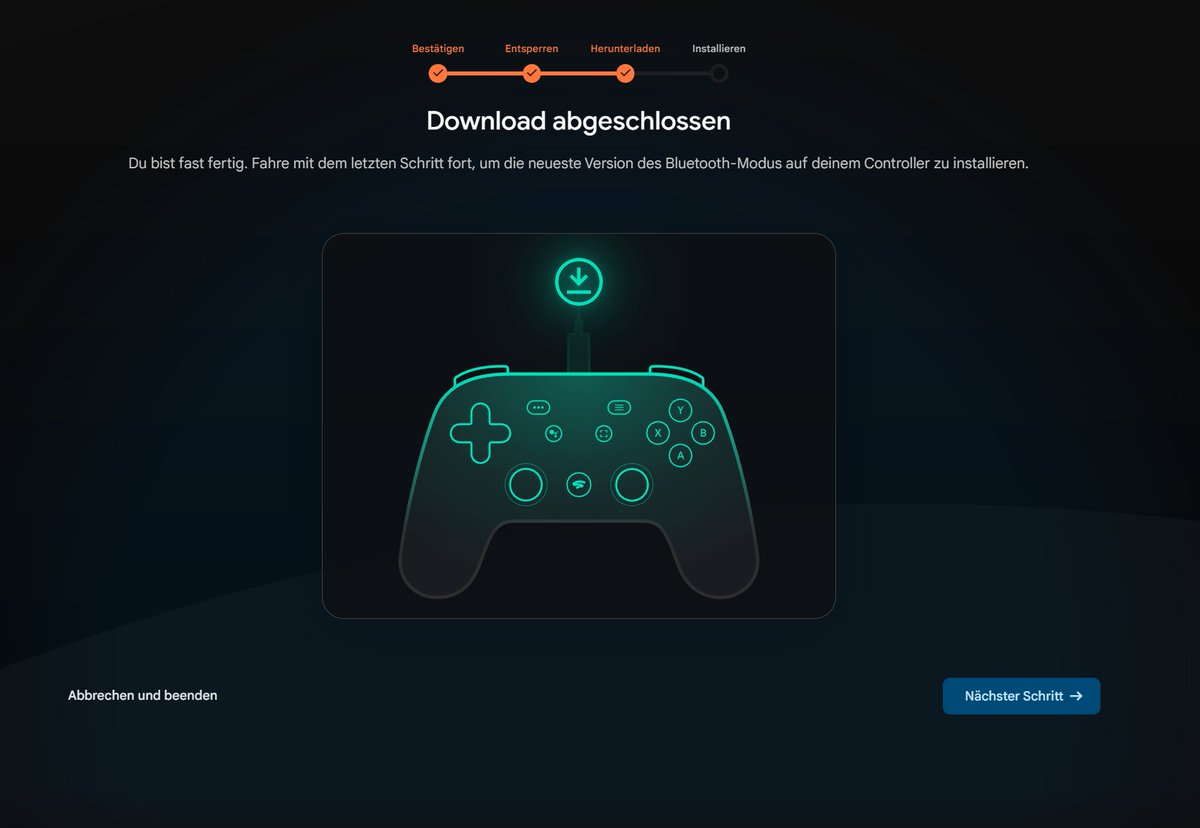 Lord_NicolasX's tweet photo. Stadia Controller Hat jetzt Bluetooth. 
Immerhin kann ich ihn so noch weiterverwenden :)
#RIPStadia #Stadia https://t.co/LCJFb681yi