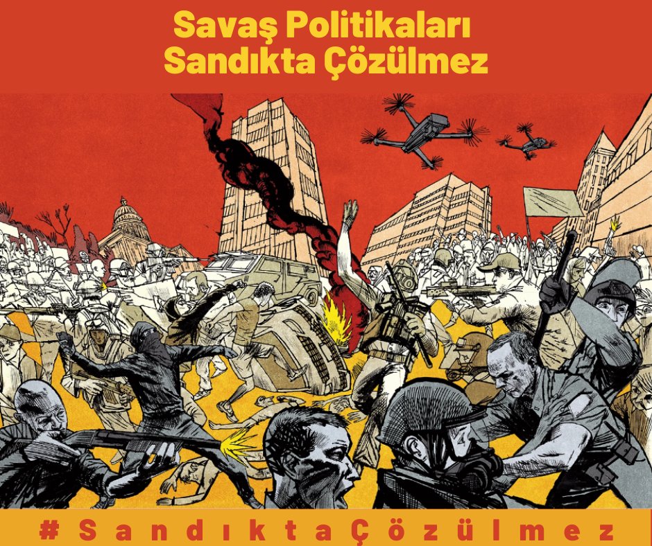 anars_i's tweet photo. #SandıktaÇözülmez
Savaş Politikaları
Sandıkta Çözülmez https://t.co/dK05jxofM5