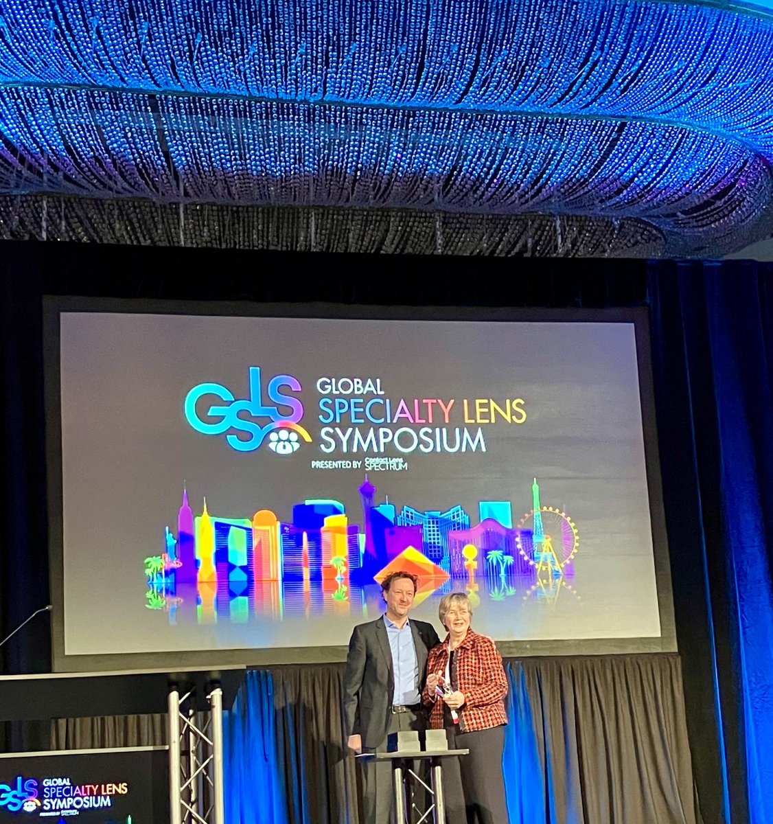 GSLSymposium's tweet photo. Congratulations to the #GSLS2023 Award Winners! 

The inaugural Rising Star Award: Stephen J. Vincent, BAppSc(Optom)Hons, PhD

Award of Excellence: Carina Koppen, MD, PhD, and Deborah Jacobs, MD 

#GSLS @CLS_magazine https://t.co/8rsbktgyRT