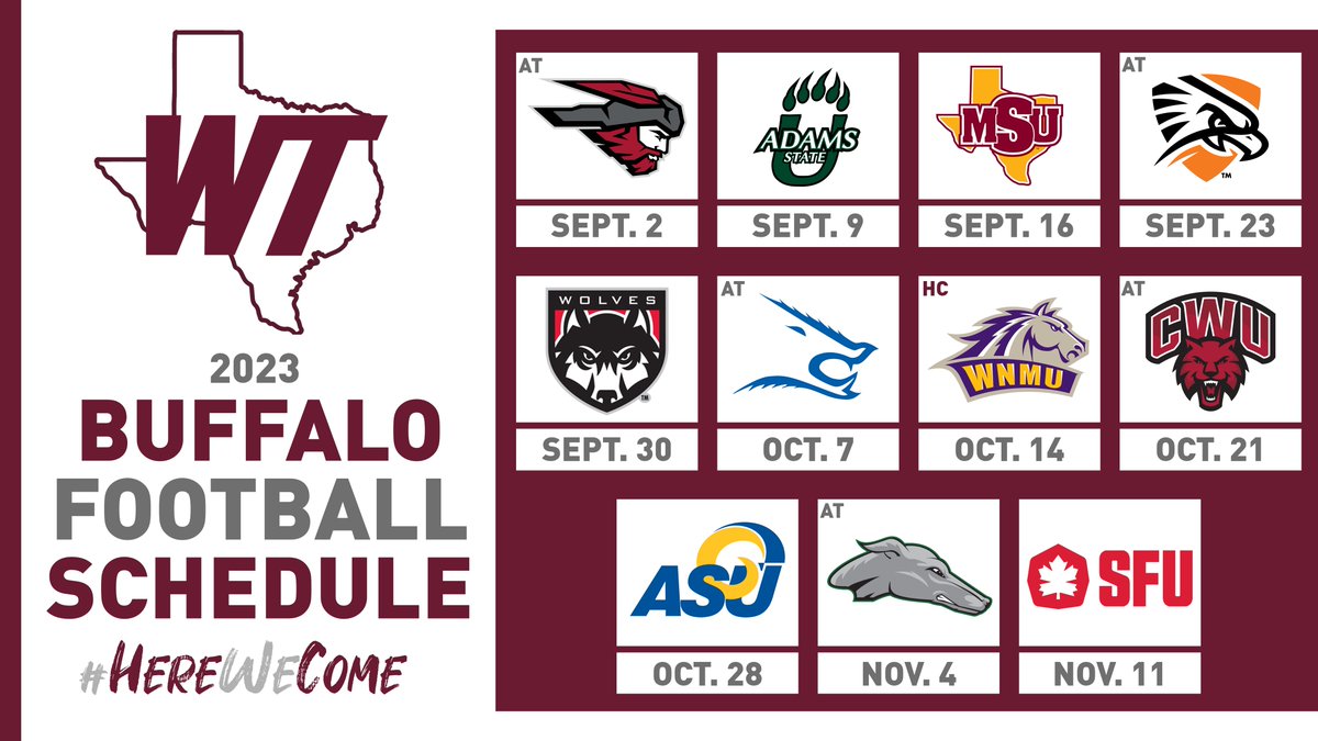 The 🦬 Are Ready to Roll...

#BuffNation | #HereWeCome