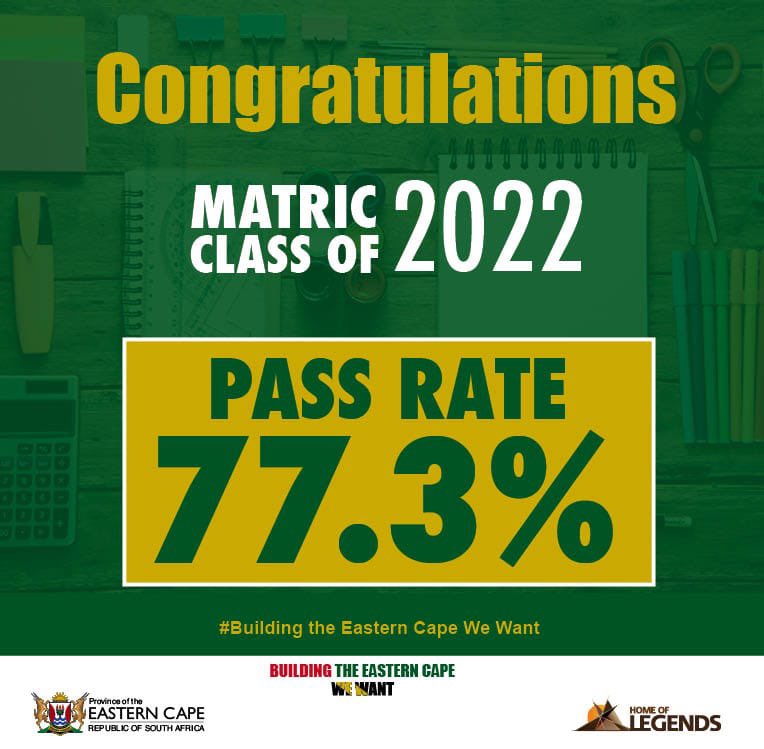 Huntshu Matric Class of 2022. Siyazingca ngani!

Thank you for making us proud!

#WeDidIt #BuildingTheEasternCapeWeWant