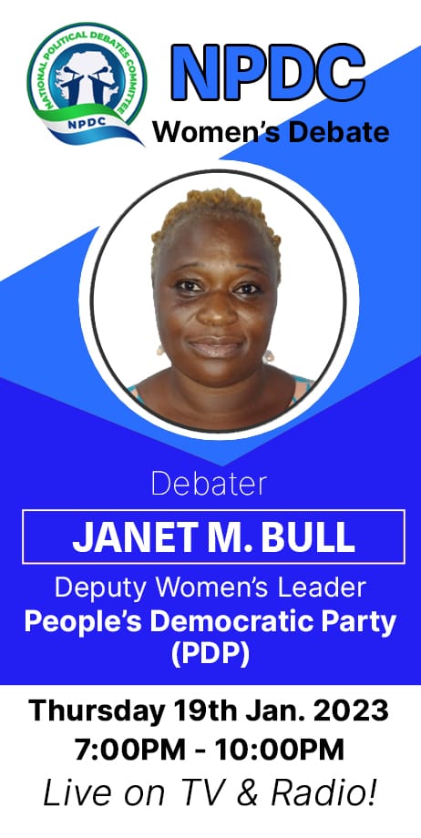 npdcsl's tweet photo. NPDC Women's Debate 2023 coming up in 30 mins...Live on SLBC TV, AYV TV &amp; IRN platform
@IrlEmbFreetown 
@UKinSierraLeone 
@NDI 
@USEmbFreetown 
@EUinSierraLeone 
@ECsalone https://t.co/qYVhQJnnfj https://t.co/ST1JJc6Ra1