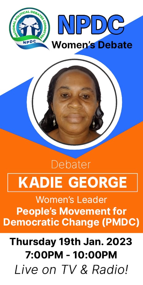 npdcsl's tweet photo. NPDC Women's Debate 2023 coming up in 30 mins...Live on SLBC TV, AYV TV &amp; IRN platform
@IrlEmbFreetown 
@UKinSierraLeone 
@NDI 
@USEmbFreetown 
@EUinSierraLeone 
@ECsalone https://t.co/qYVhQJnnfj https://t.co/ST1JJc6Ra1