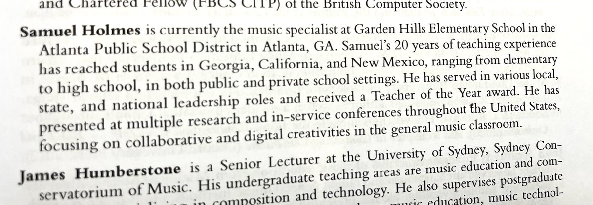 Hot off the press from Routledge! My first major publication in music ed research. Happy to represent my school and APS (the lone K12 in a field of higher ed). #apsarts @sara_womack @APSGardenHills @DrLisaHerring @apsupdate @PrincipalAbbott @tlscott12 @gardenhillsib