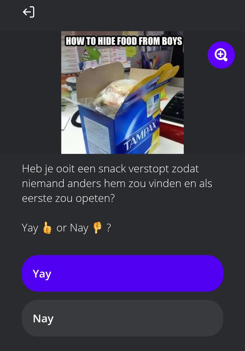 justme_1981's tweet photo. Ze kunnen net zo goed vragen "Heb je kinderen die oud genoeg zijn om een kast open te doen?". #Buffl https://t.co/FlGAQeqHE5