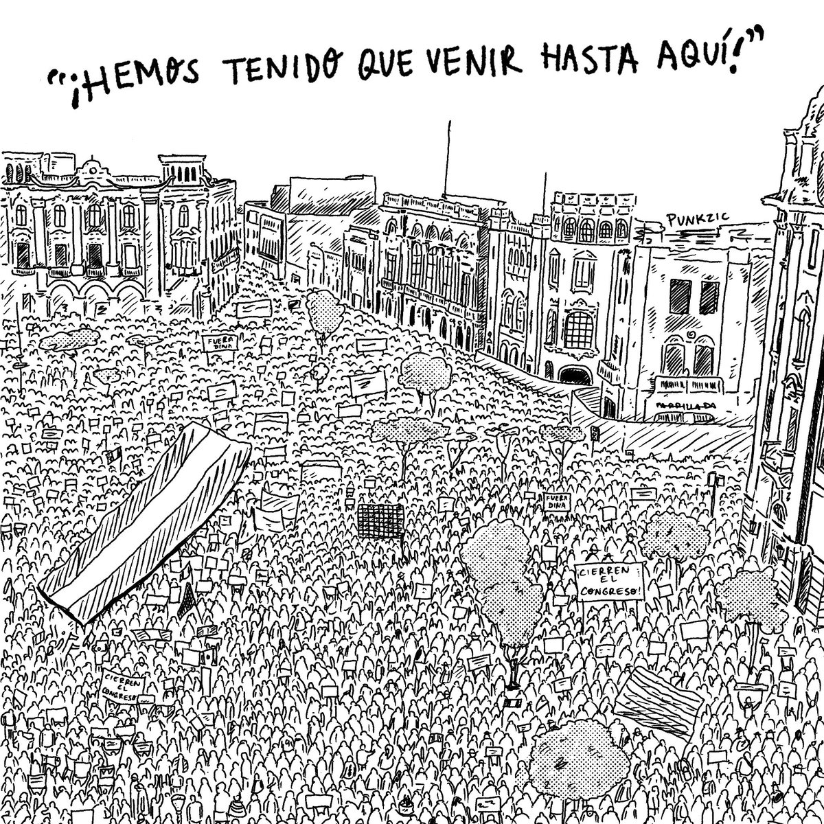 punkzic's tweet image. El verdadero “Hemos tenido que venir hasta aquí”