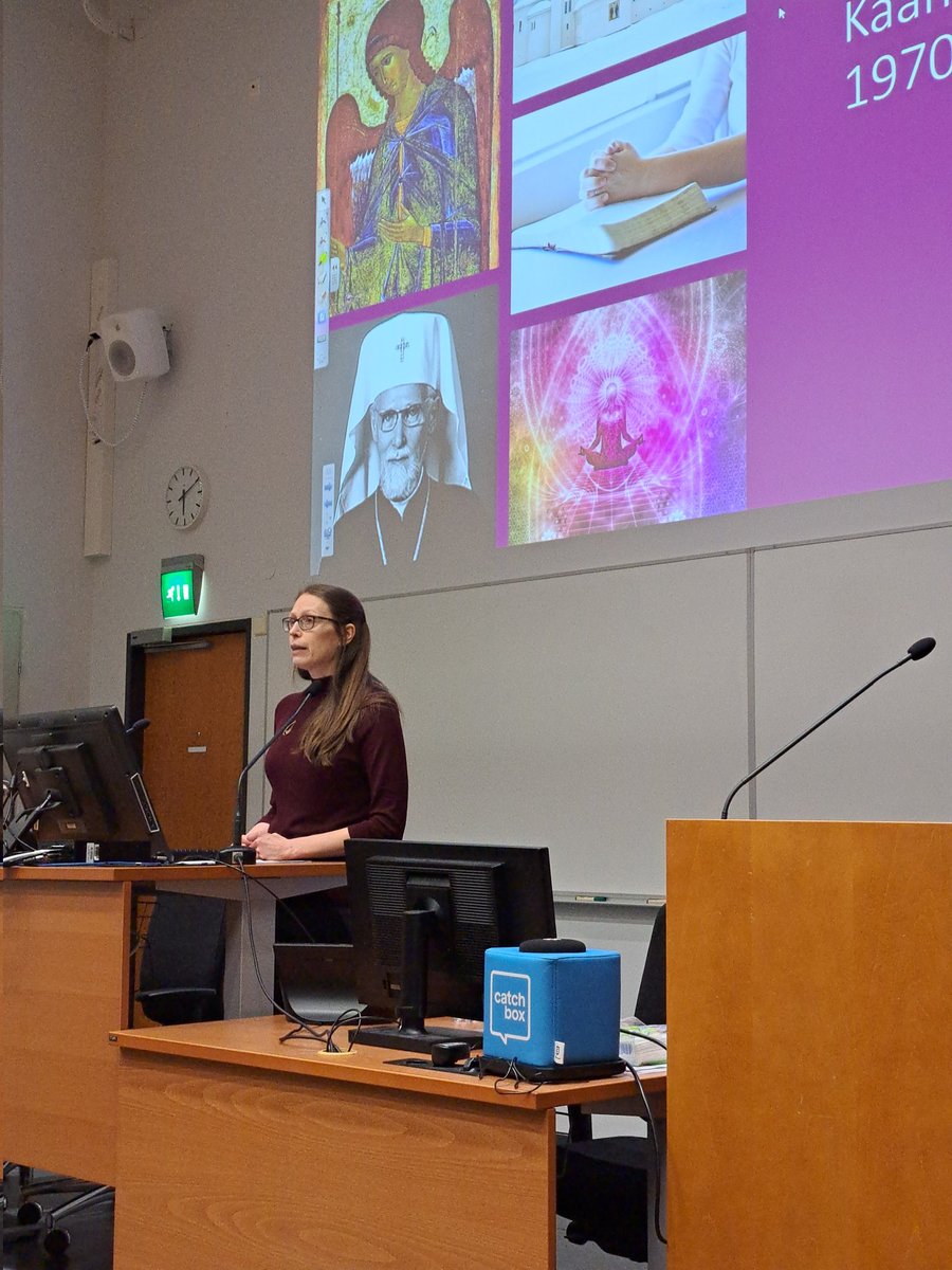 Miten hieno juhlavuoden aloitus meillä oli! Helena Kuparin esitelmä ortodoksiseen kirkkoon liittyneistä kulttuurialojen ihmisistä innosti vilkkaaseen keskusteluun. Tallenne Helenan luennosta tulee YouTube-kanavallemme lähiaikoina. 
Kiitos Helena ja kaikki mukana olleet!