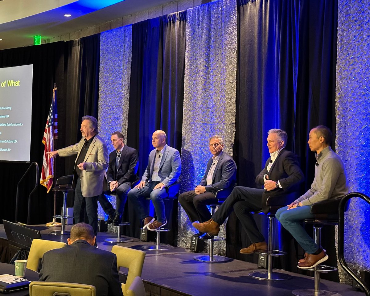 KonicaMinoltaUS's tweet image. Just a glimpse into this week&apos;s Executive Connection Summit | #ecs2023 | where industry leaders gathered together to share insights on what&apos;s happening in the current market, and more importantly, what coming next…💡 

#dx #digitaltransformation