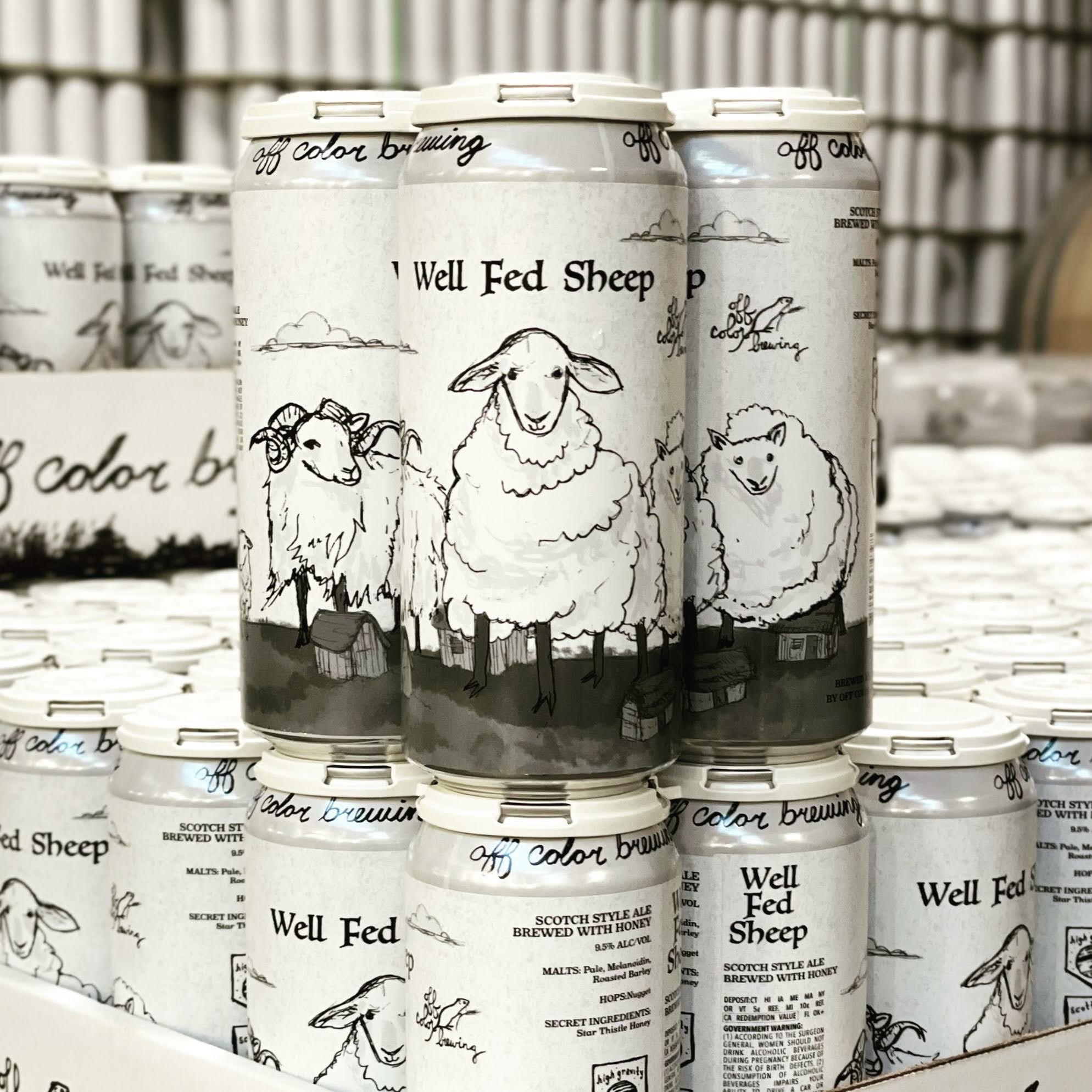 Off Color Brewing on Twitter "BEER ALERT! Well Fed Sheep, our Scotch