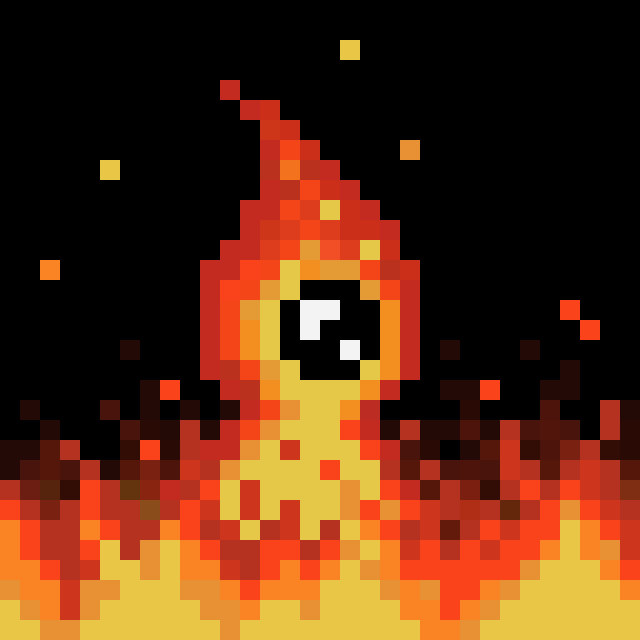 iblolurker's tweet image. &quot;The Burning&quot;
Impact and confusion.
#Demonized on #SOL @exchgART 👀