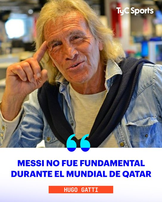 FinoYossen's tweet photo. ¿Qué piensan de estas declaraciones de Gatti sobre Messi? https://t.co/SZ2aZZSkw8