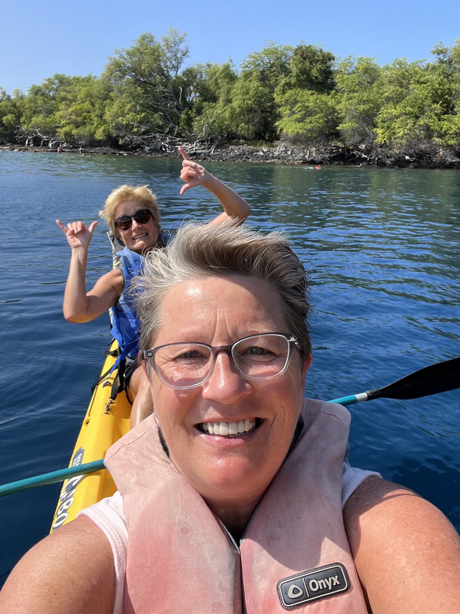 schroeder_ann's tweet photo. Kayaked the Pacific Ocean #ThisWasFun #BigIsland https://t.co/45Y9eadBVz