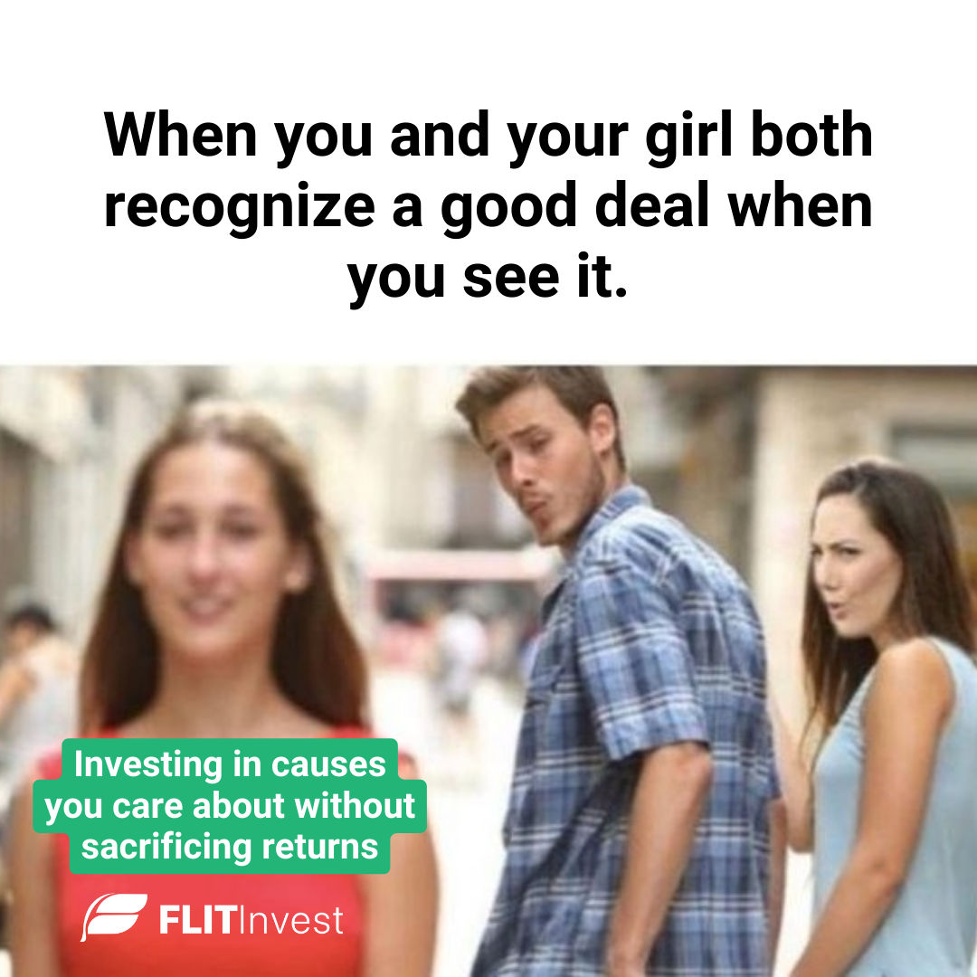 FYI, If a company doesn't align with your values, you DON'T 🙅 need to invest in it to make money in the stock market.

#ImpactInvesting #SustainableInvesting #ESGInvesting #Impact #investmentThemes #ClimateSolutions #SustainableInvesting #Investing #Returns #StockMarket